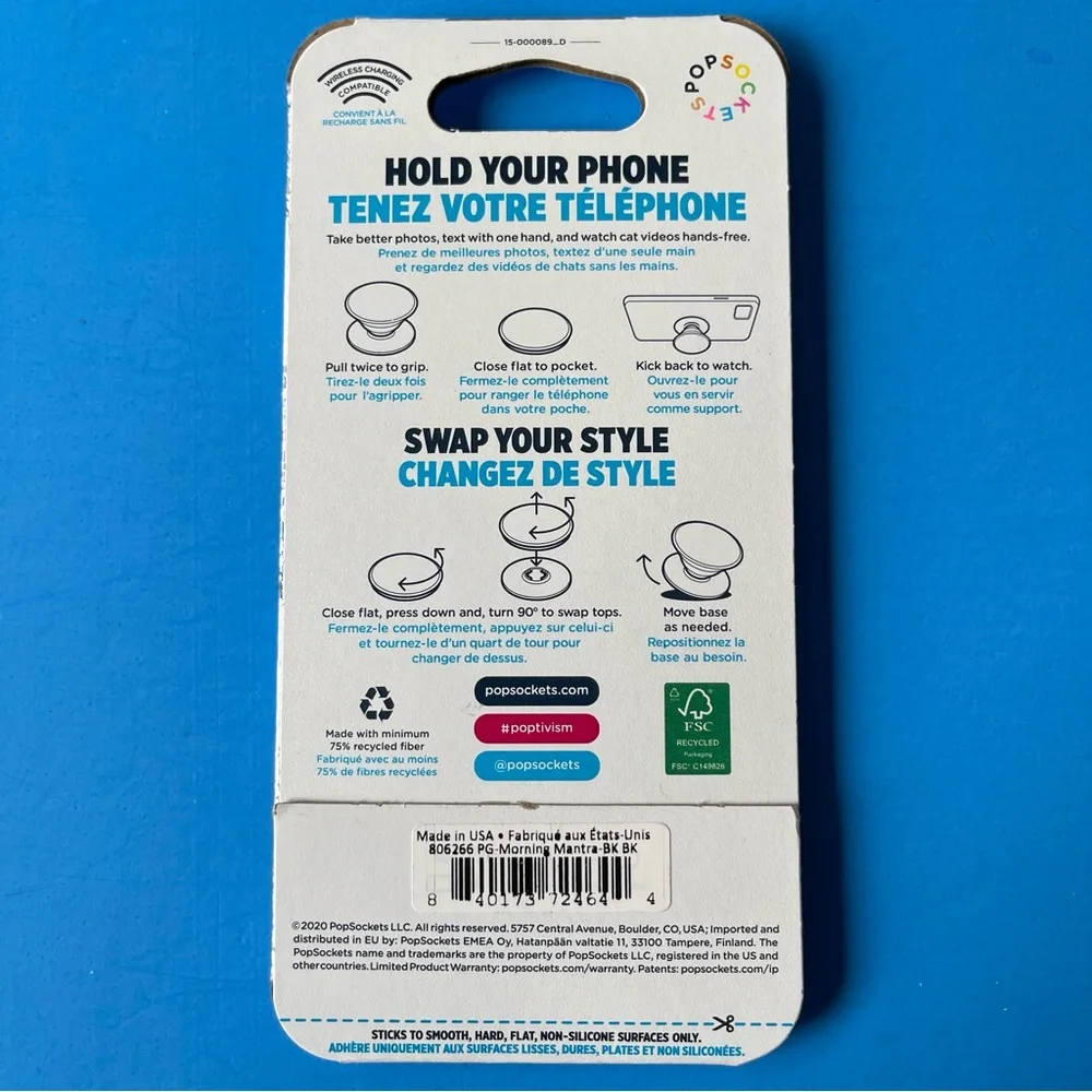 Popsocket - Morning Mantra (THANKFUL)